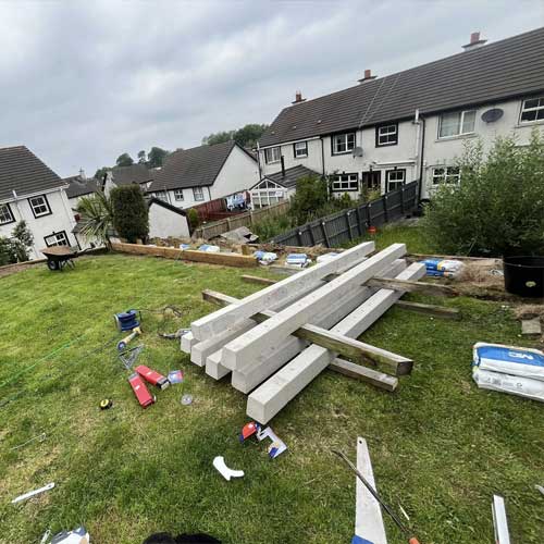 HCC Handy Man Services concrete posts