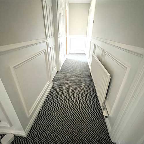 HCC Handy Man Services panelling in hallway