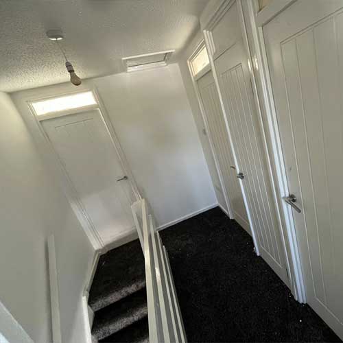 HCC Handy Man Services hall, stairs and landing redecorated